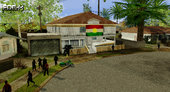 New House With Kurdish Flag