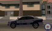 Ford Fusion 2011-Turkish police car
