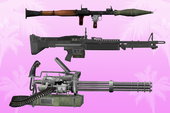 Vice City HD Weapons