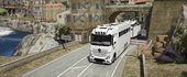 Mercedes Actros Motorhome (RV) [Working Doors, Working slide-out, Working garage][REPLACE & ADD-ON]