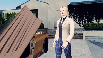 GTA 5 Casino Update Agatha Baker Skin With Normal Map