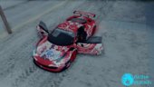 Ferrari 458 GT3 Itasha Vampire and Unicorn of AzurLane DTM