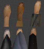 CJ Girlfriends Barefeet Skin Pack