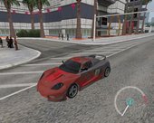 Porsche Carrera GT Low Poly NFSMW