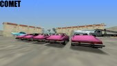 Pack of Sports Cars With