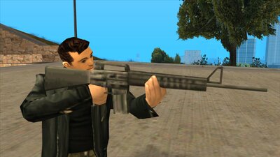M16 from GTA 3 + Sounds
