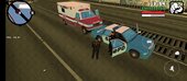 Accident Bus On The Bridge