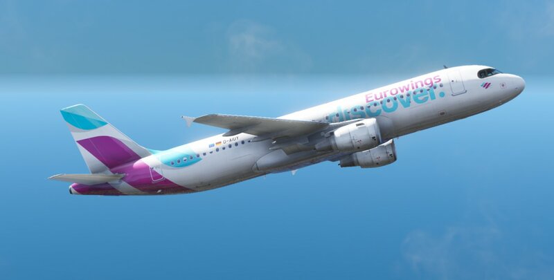 Airbus A320 - Discover Airlines Livery Pack | GTAinside.com