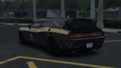 2018 Dodge Challenger SRT Hearse [Add-On | Plates | Extras | Livery | Template]