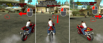 Throwing Grenade & Molotov with Driving