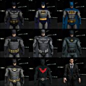 Batman Arkham City Lockdown Skin Pack