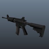 Edited M4 Carbine From Max Payne 3