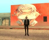 Waifu mural (Alya Mikhailovna Kujou)