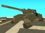 Battle Gear (with green USSR camo) from Metal Gear Solid V: The Phantom Pain