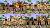 Skin Pack de Pervertidos de Manhunt 2 son: Cat, Urinal, Zipper y Horse Porteados de un mod de Manhunt 2