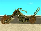 Vengeance's Hellcycle from Ghost Rider (PSP)