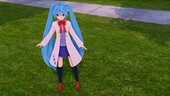 PDFT Hatsune Miku Lab Girl + Animated Face
