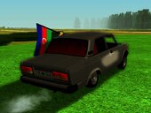VAZ 2107 Avtosh Azerbaijan Flag