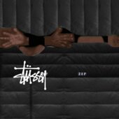 PUFFER JACKET STUSSY X ZIP