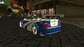 Kart BMW M3 GTR