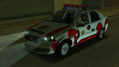 Fiat Siena De La Policia De Cordoba (Argentina) for Mobile