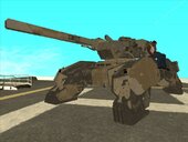 Battle Gear (with Splitter camo) from Metal Gear Solid V: The Phantom Pain