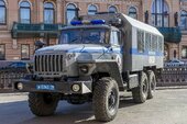 IMZ Ural-4320 BB (made for OMON) Armored Prisoner Transport Truck: Vojska Srbije | Serbian Army [REPLACE | Non-Els | HQ]
