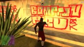 Graffiti Anywhere Blood/Piru Version
