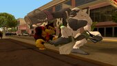 Gorillamon and Myotismon from Digimon