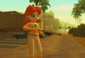 Daisy Biker Suit from Mario Kart 8