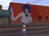 Mural Reze Chainsaw Man