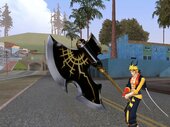 Sakata Kintoki's Golden Lightning Axe