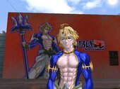 Mural Poseidon Record of Ragnarok