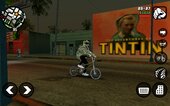GTA SA The Adventures of Tintin Wall Mod (Android Only)