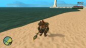 Clash Warrior Hyena Polearm (SMITE)