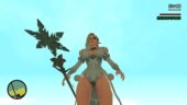 Ice Queen Aphrodite Snowflake Staff (SMITE)