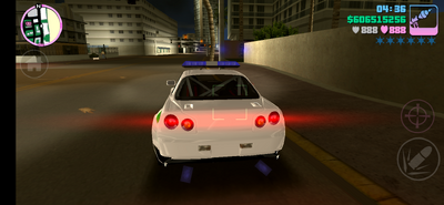 Nissan Skyline R34CZ Policie For Mobile