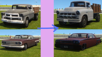 80s Cars Pack Vice City
