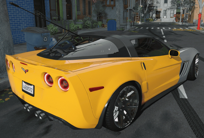 2009 Chevrolet Corvette C6 Takeover / Slider [ Addon / FiveM ]  [ Animated ]
