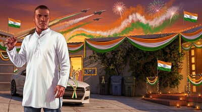 GTA India Independence Day Loading Screens