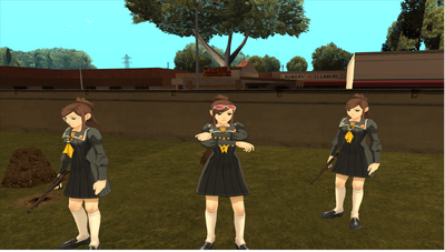 Ace Attorney School Pack (Only Girls)