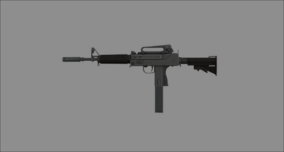 MAC-10 with AR-15 Furnitures