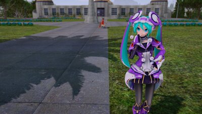 PDFT Hatsune Miku FOnewearl Style + Animated Face