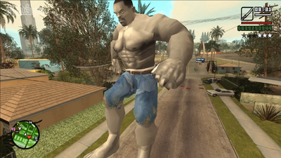 Hulk Color Pack for GTA San Andreas