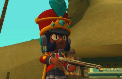 Drum Major Najia from Brawl Stars
