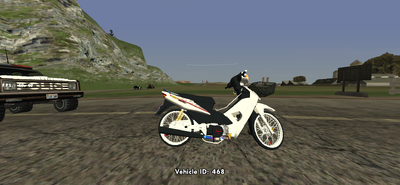 Wave 50cc White for Mobile