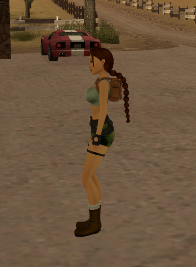 Lara Croft from Tomb Raider
