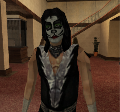 PACK Band KISS Gene Simmons, Paul Stanley, Peter Criss and Ace Frehley from Tony Hawk's Underground