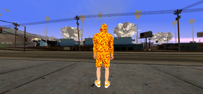 Skin Áo Bape Vàng For Mobile