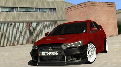 Mitsubishi Lancer Evolution X (Kazakh Sedan)